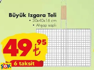 BÜYÜK IZGARA TELİ